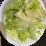 詩仙 - 定食のサラダ
