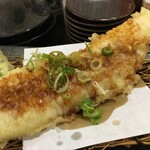 大衆酒場マルタカ - 穴子一本揚付き天ぷら定食