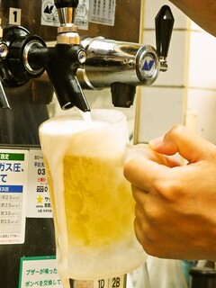 Tonkan - 生ビールがキンキン冷えて最高です！