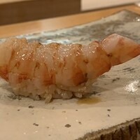 鮨 いとう - 名物の車海老昆布〆