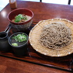 そばの平甚 - 飛騨牛自然薯ランチ(お蕎麦大盛)☆