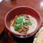 そばの平甚 - 飛騨牛自然薯丼☆