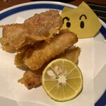 ひろ志 - ミョウガと生ハムの天ぷら