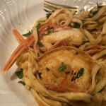 パッソ・ア・パッソ - 手長海老のパスタ