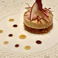 RESTAURANT PRUNIER - フランス産鴨フォアグラのテリーヌ タルトタタン仕立て