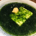 目黒川魚金 - 青海苔豆腐小