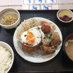 Nigiwaimampukushokudoukakegawapakinguerianoborisenten - にぎわい掛川定食　¥780-外税　2020.9.22 Tue.