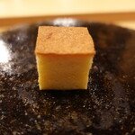 すし処 睦月 - デザート替りの玉子焼き