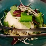 旬菜処 びいどろ - 旬の島野菜サラダ(シークヮーサードレッシングで)