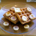 cafe Yummy Waffle - オリジナルのトッピングで♪