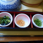 おひつごはん四六時中 - 薬味