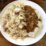 パーラーつるや - 『肉スパカレー』様(900円)