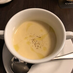 くらすわ レストラン - ポタージュ。