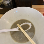 煮干らーめん 川むら - 和え玉待ち