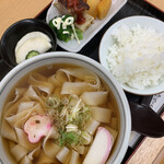 おかだうどん - きしめん定食♪