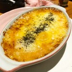 Sumibiyaki Tori Ragu - 餅とチーズのグラタン