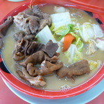 天下一品 - 潮彩ラーメン（こってり）＋牛スジ・もつトッピング