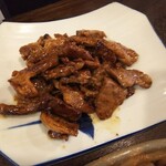 金町製麺 - 豚ハラミ焼き　400円