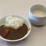 気仙沼プラザホテル - メカカレー・クラムチャウダー