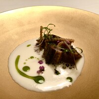 Plaiga TOKYO - 函館産秋刀魚 マリネとリエット 淡路玉葱のクーリ