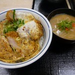 Katsuya - ヒレカツ丼＆とん汁（小）