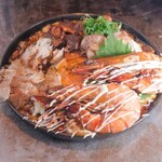 お好み焼き でん - 料理写真:でんスペシャル 