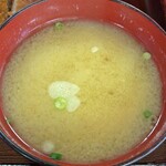 ふくみ大衆食堂 - 味噌汁