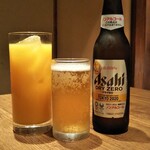 八丁蔵 - 三ヶ日みかん割りとノンアルビール