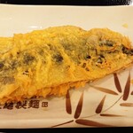 Marugame Seimen - 秋刀魚天（季節限定）