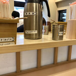 そばの神田 東一屋 - コンディメンツ。