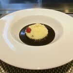 Teppan France Kappou Lis - いか墨黒カレー