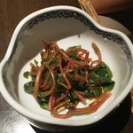 花膳 - 山形伝統野菜ひょうの辛し醤油和え