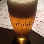 花膳 - ヱビスビール