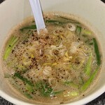 つけ麺道 一貫 - ニラ塩のつけ汁