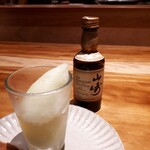 炭火割烹 白坂 - ⚫青リンゴシャーベット　山崎