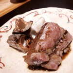 炭火割烹 白坂 - ⚫金時豚の肩ロース