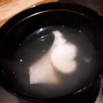 炭火割烹 白坂 - ⚫あずきハタのお椀