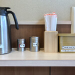 そばの神田 東一屋 - コンディメンツ。