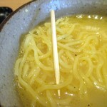 鳥光國 - 麺の細さ、質感