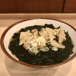そばの神田 東一屋 - ニクソバビンボー！　
      肉そば＋わかめ！　