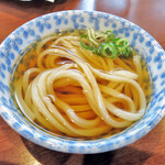 ごえもんうどん - イリコ天つゆにうどんダンク！