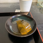 らー麺　Do・Ni・Bo - サービスで羊羹いただきました〜