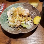 Ganso Yakitori Kushi Hacchin - ちょい飲みセット（鳥ハム）