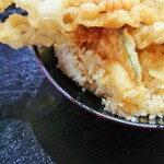 蒲郡漁港食堂 - カボチャ天も隠れてました