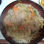 おぼこ飯店 - フライ麺　５００円