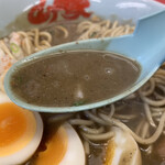 山岡家 - 濃厚スープ