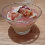 Cafe＆Meal Muji - いちじくとバニラのパンナコッタ