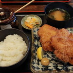 四代目木場紀伊国屋 - ランチのチキンカツ