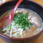 ラーメン　麺鶏 - めんどりラーメン（あっさり）７００円