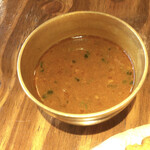 ネパールステーション - ネワリサマエバジセットのカレースープ